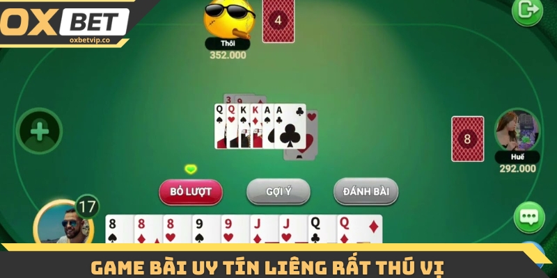 Top Game Bài Uy Tín Hàng Đầu Đáng Trải Nghiệm Nhất Năm 2026 4 Game bài uy tín Liêng rất thú vị