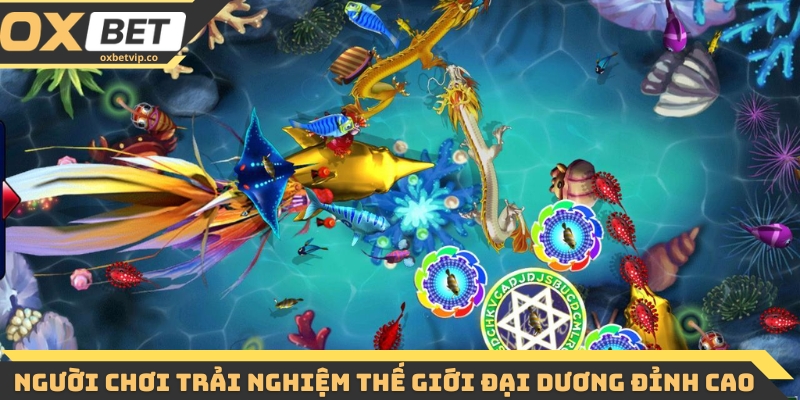 Người chơi trải nghiệm thế giới đại dương đỉnh cao 