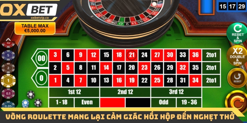 Live Casino Online - Thế Giới Game Với Dealer Chuyên Nghiệp 3 Vòng quay Roulette mang lại cảm giác hồi hộp đến nghẹt thở